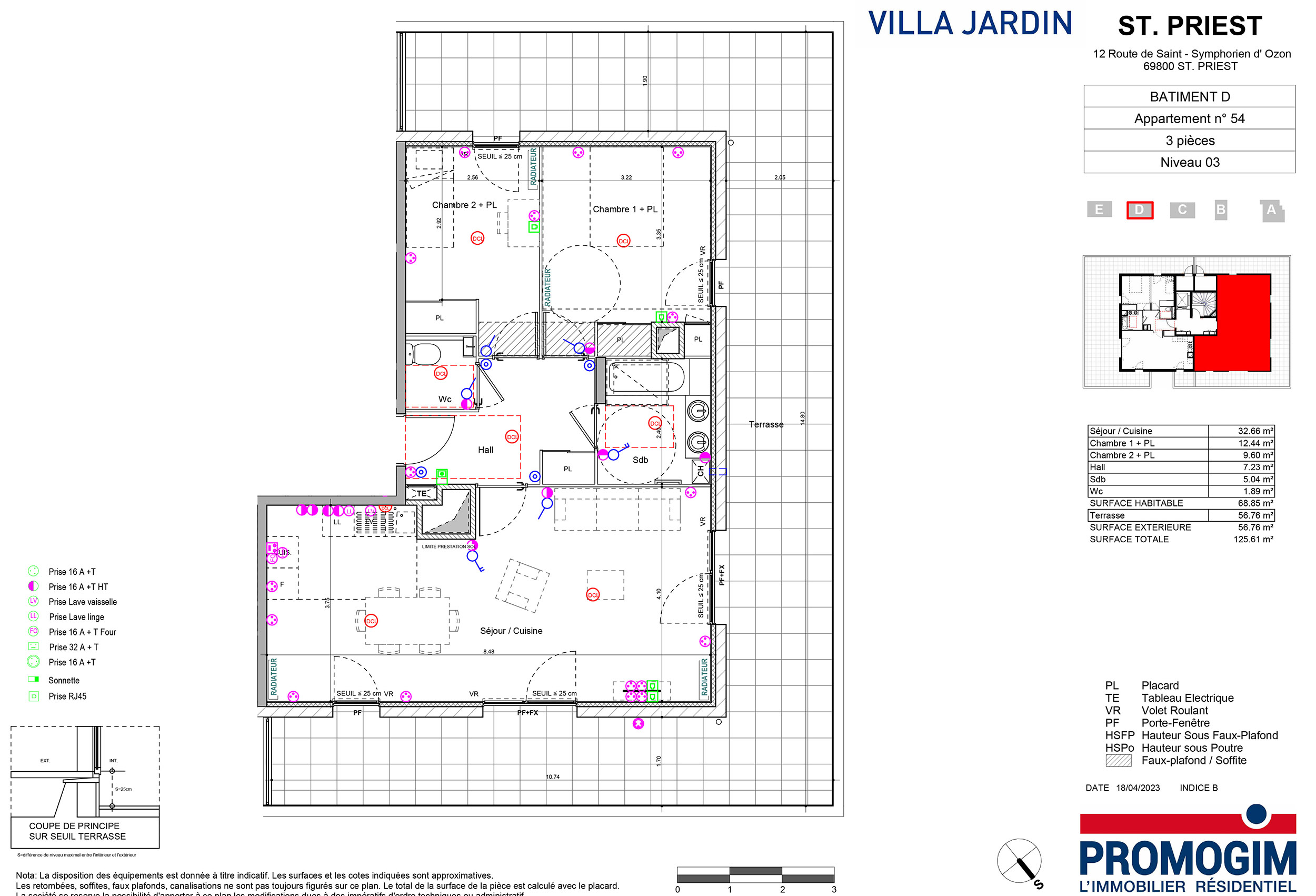 Saint-Priest - Villa Jardin - Lot 54